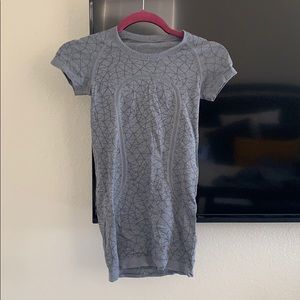 Grey workout shirt